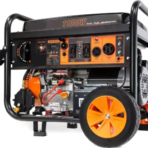 11000 Watts - Generador de Arranque Eléctrico Dual